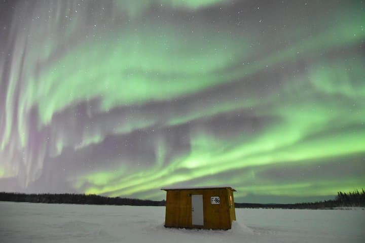 Aurora Borealis and Ice Fishing in Fairbanks: Deluxe Cabin Experience photo 2