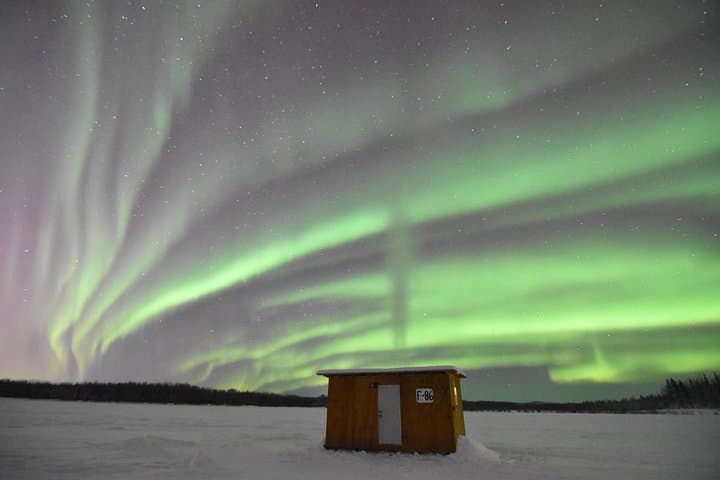 Aurora Borealis and Ice Fishing in Fairbanks: Deluxe Cabin Experience photo 4