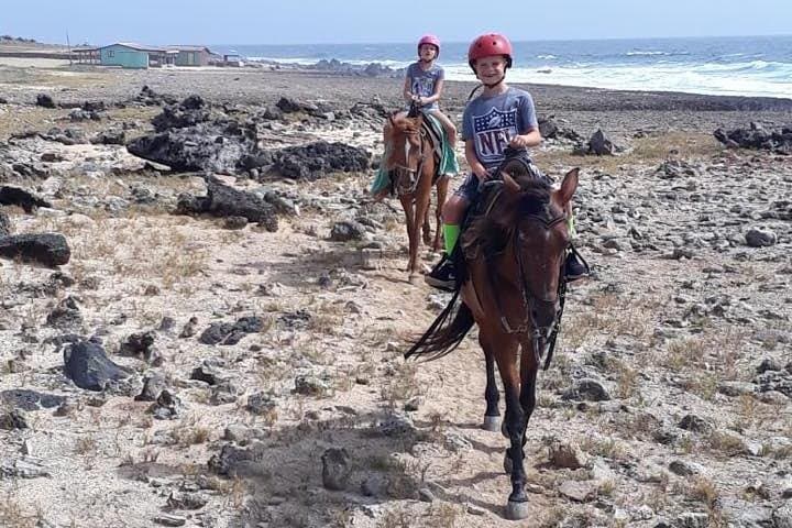 Sunset Horseback Ride Through Aruba's Cunucu Countryside and North Coast photo 6