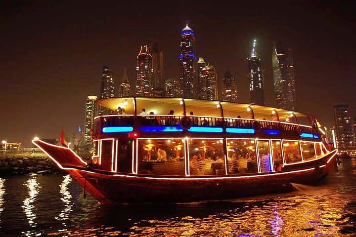 Dubai Creek Dhow Dinner Cruise: Evening Cruise & City Sights photo 3