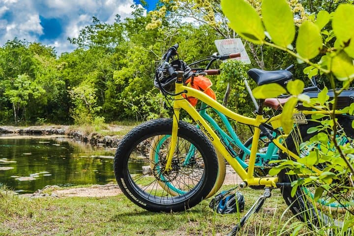 Cozumel West Side E‑Bike & Snorkel Adventure to Sky Reef photo 5