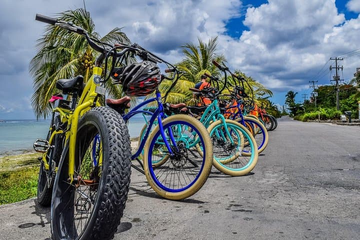 Cozumel West Side E‑Bike & Snorkel Adventure to Sky Reef photo 3