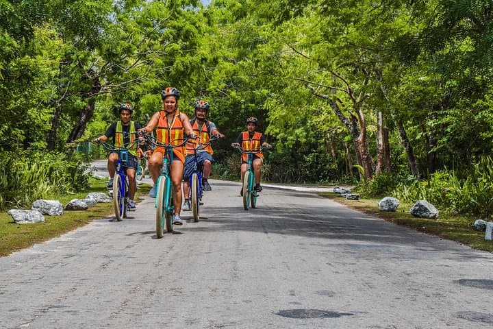 Cozumel West Side E‑Bike & Snorkel Adventure to Sky Reef