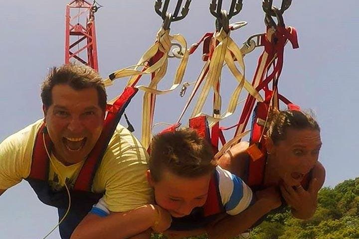 Roatán Sky Swing, West Bay Wildlife Park & Beach Adventure