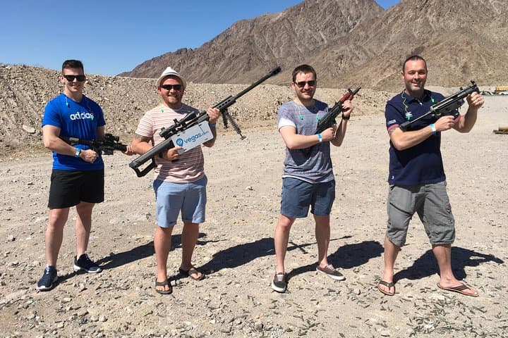 Desert Machine Gun Shooting Experience Near Las Vegas — Outdoor Range with Lunch photo 5