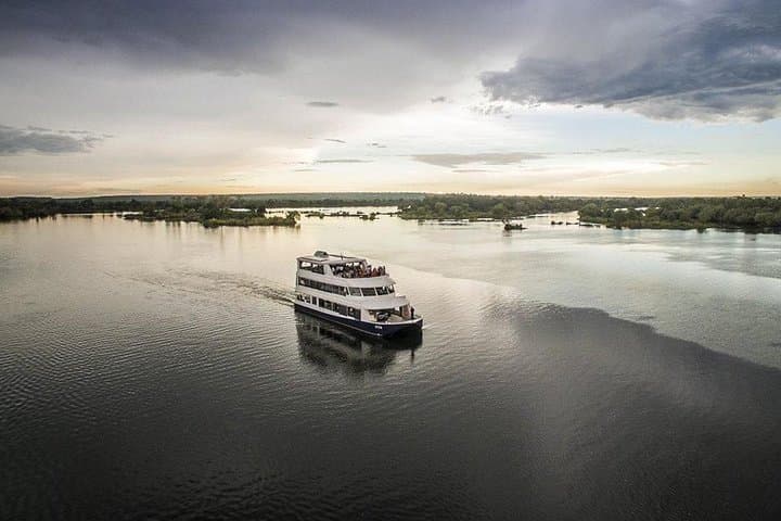 Victoria Falls Luxury Zambezi Dinner Cruise at Sunset