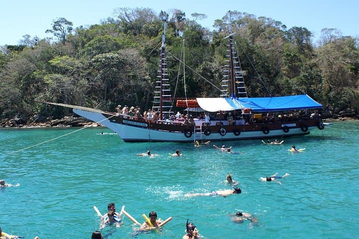 Half-Day Ilha Grande Schooner Tour — Blue Lagoon, Freguesia & Japariz Beaches