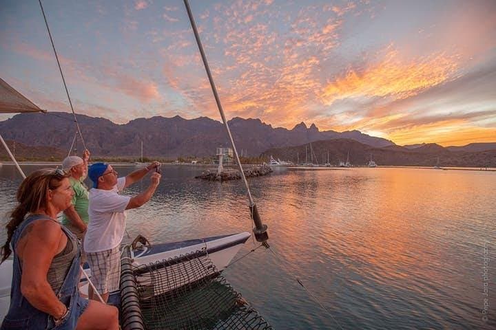 Loreto Sunset Catamaran Cruise: Open Bar, Appetizers & La Giganta Views photo 3