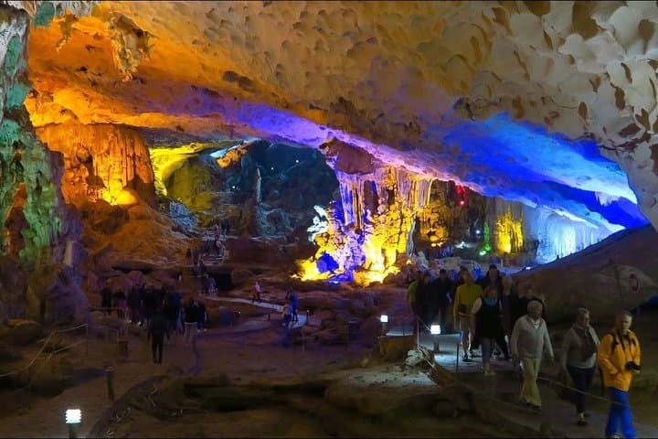 Halong Bay Half-Day Cruise: Sung Sot Cave, Titop Island & Kayaking photo 2