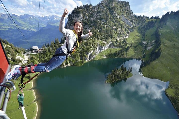 Leap Into the Alps: Stockhorn Gondola Bungy Near Interlaken