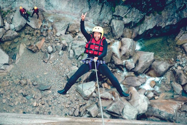 Grimsel Canyoning from Interlaken — 50m Rappel, Jumps & Zipline photo 2