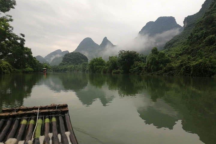 Yangshuo Yulong River Bamboo Boat and Countryside Short Hike — Half-Day Private Tour photo 2