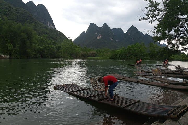 Yangshuo Yulong River Bamboo Boat and Countryside Short Hike — Half-Day Private Tour photo 3