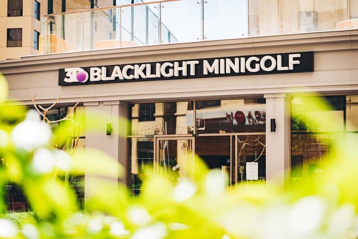 3D Blacklight Minigolf at JBR Marina Dubai — Indoor 18-Hole Glow Golf Experience photo 2