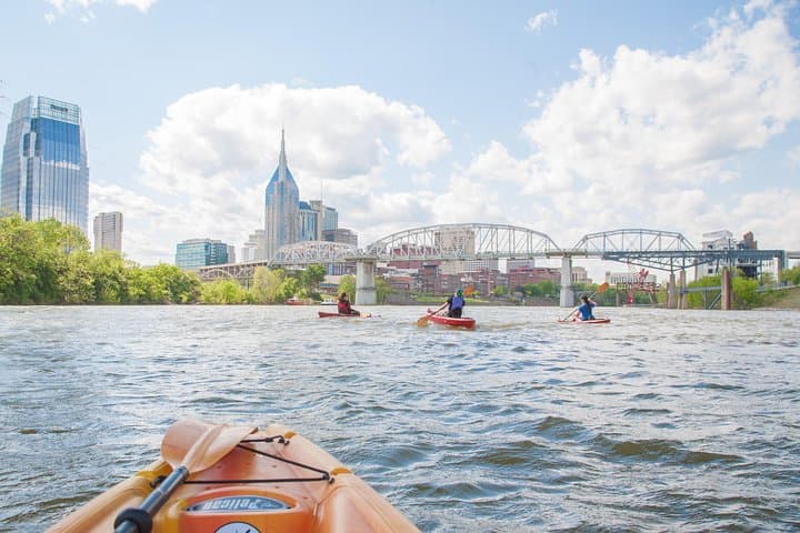 Paddle the Cumberland: Downtown Nashville Kayak Rental with Shuttle