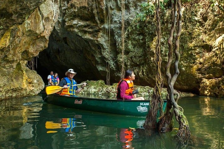 Explore Barton Creek Cave by Canoe and Plunge at Big Rock Falls — San Ignacio Day Trip photo 3