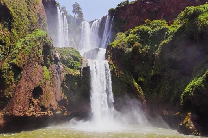 Day Trip to Ouzoud Waterfalls from Marrakech: 110m Cascades, Monkeys & Berber Villages