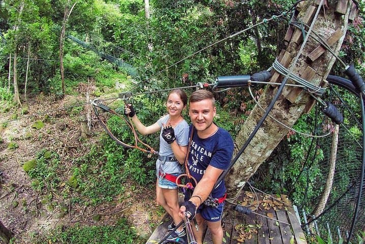 Skytrex Langkawi Canopy Adventure with Flying Fox & Transfers