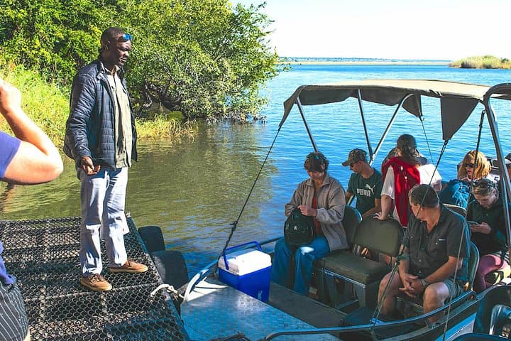 Chobe Day Game Safari from Kasane — Boat and Jeep Wildlife Experience