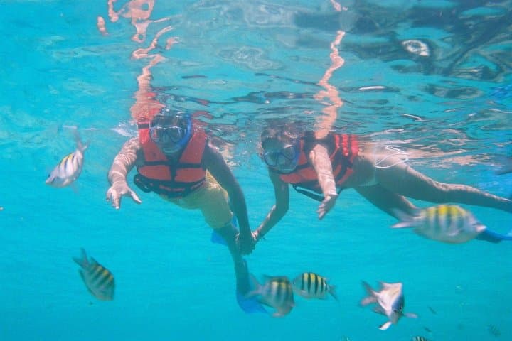 Catamaran to Isla Mujeres: Snorkel Coral Reefs & Beach Club with Hotel Pickup photo 2
