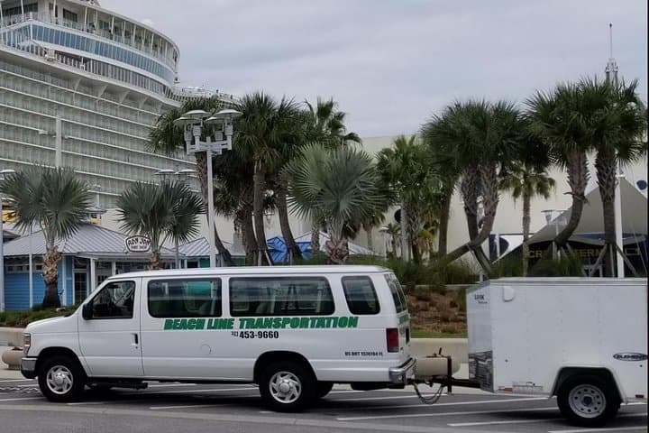Private One-Way Transfer From MCO to Port Canaveral & Cocoa Beach