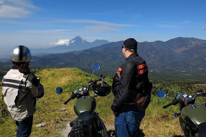 Half-Day Acatenango & Fuego Volcano Loop on a Royal Enfield photo 3