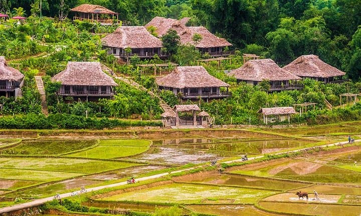Day Trip to Mai Chau Valley from Hanoi — Rice Fields, Stilt Houses & Loom Workshops photo 3