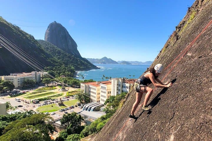 Beginner Rock Climbing on Morro da Babilônia — Rio de Janeiro Instructional Lesson