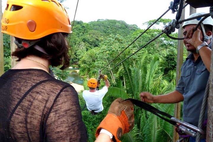 Private Cave Tubing and Zip Line Adventure from Belize City — Day Trip photo 6