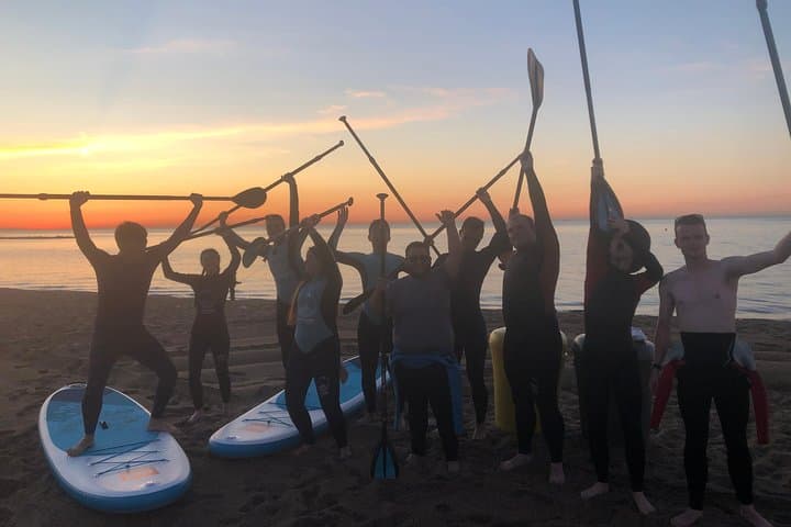 Sunrise Stand-Up Paddle in Barcelona: Dawn SUP on the Mediterranean photo 2