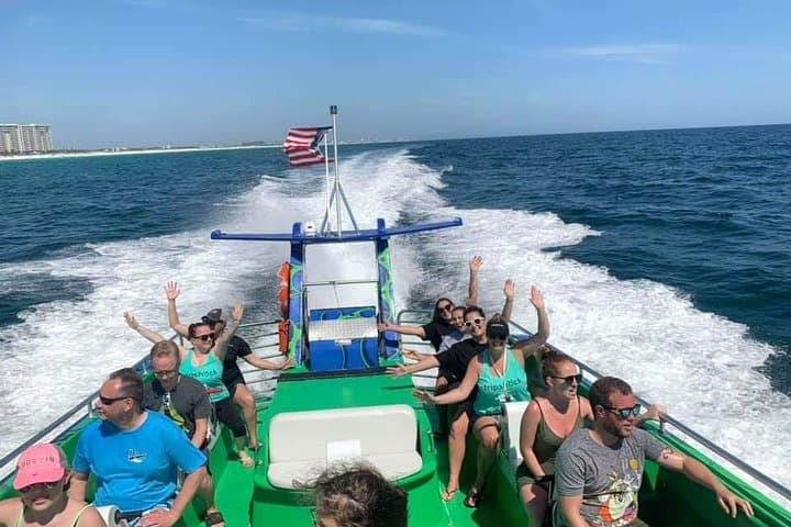 Destin Hydrojet Dolphin Cruise: 1-Hour Crab Island & East Pass Adventure photo 5