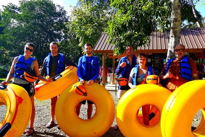 Private Cave Tubing Adventure from Belize City — Tube Through Limestone Caves & Jungle