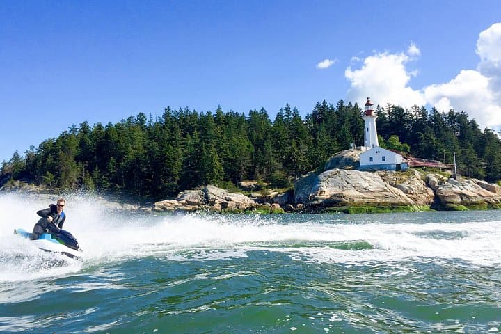 Evening Sea-Doo Adventure: Vancouver Jet Ski Tour to Bowen Island with Dinner photo 1