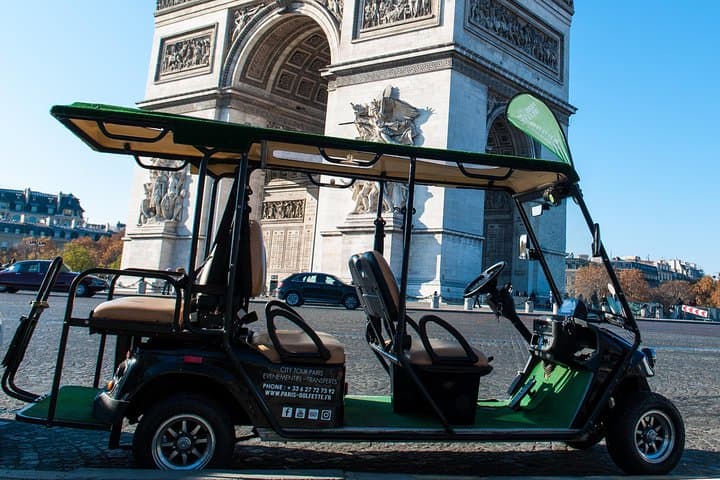 Discover Paris by Electric Golf Cart — 1-Hour Eco City Tour photo 1