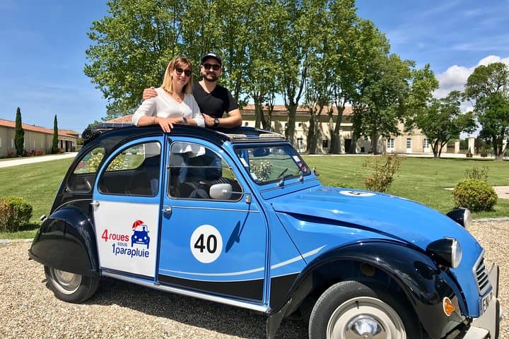 Drive a Citroën 2CV Through Médoc: Private 4.5-Hour Wine Tour from Bordeaux photo 3