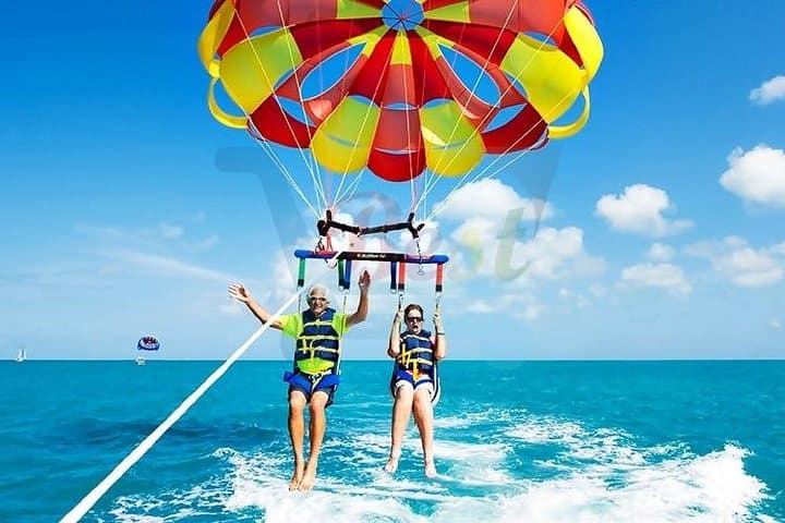 East Coast Catamaran Cruise to Ile aux Cerfs: Parasailing, Snorkel & BBQ Lunch photo 3