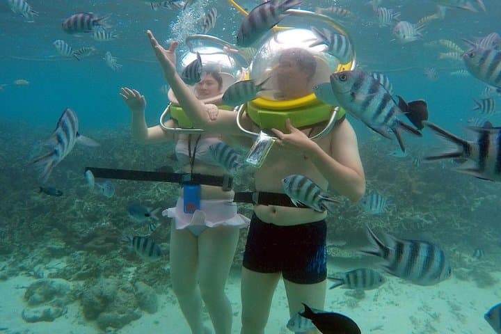 Ile aux Cerfs Full-Day Speedboat Adventure: Undersea Walk, Lagoon Swim & GRSE Waterfall photo 6