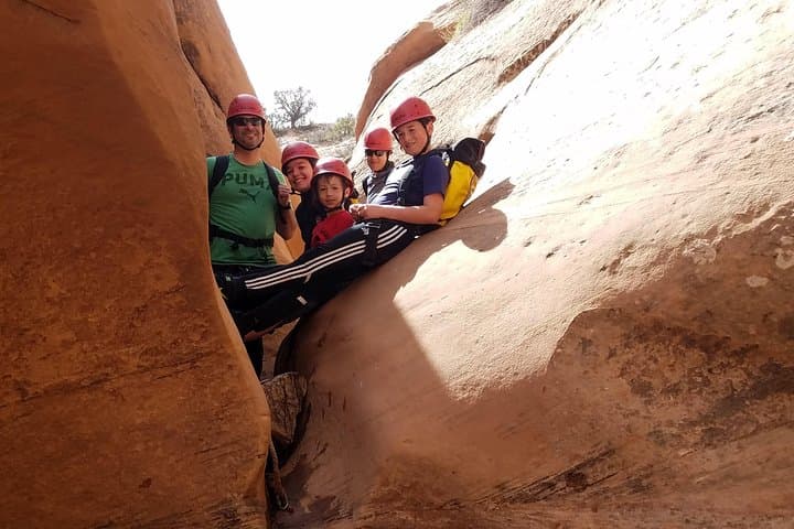 Moab Private Half-Day Canyoneering: Rappel Through Red Rock Canyons photo 5