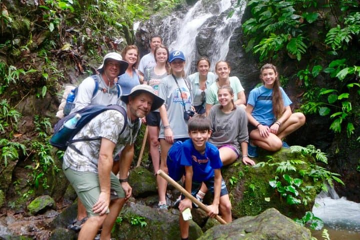 Rainmaker Reserve: Suspension Bridges and Waterfall Hike near Quepos