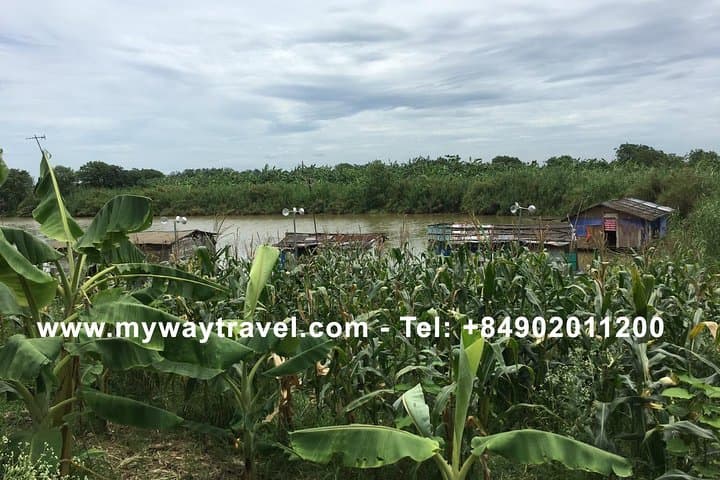 Red River Boat-Slum Visit under Long Bien Bridge — Hanoi Community Tour photo 5