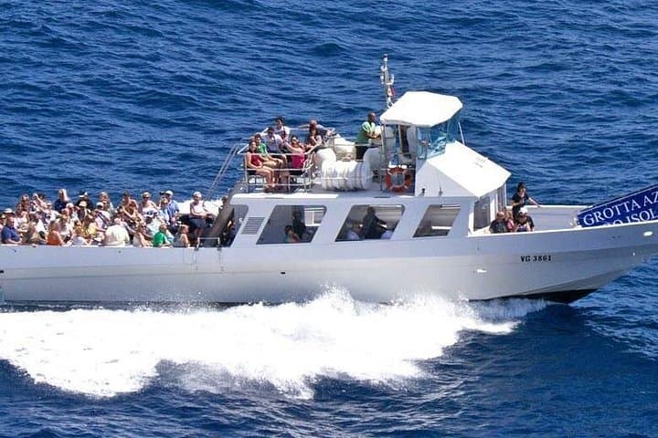 Capri Boat Tour & Blue Grotto Priority Tickets — Marina Grande Coastal Cruise photo 2