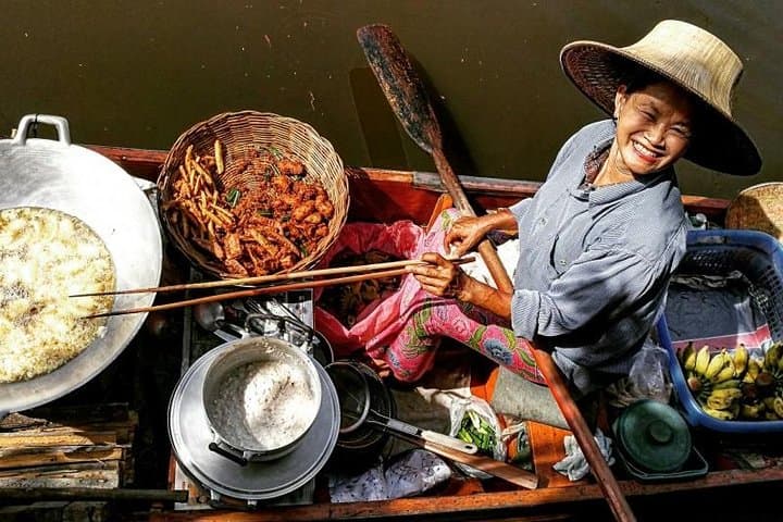 Cycling Bangkok Canals: 5-Hour Chinatown & Longtail Boat Tour photo 4