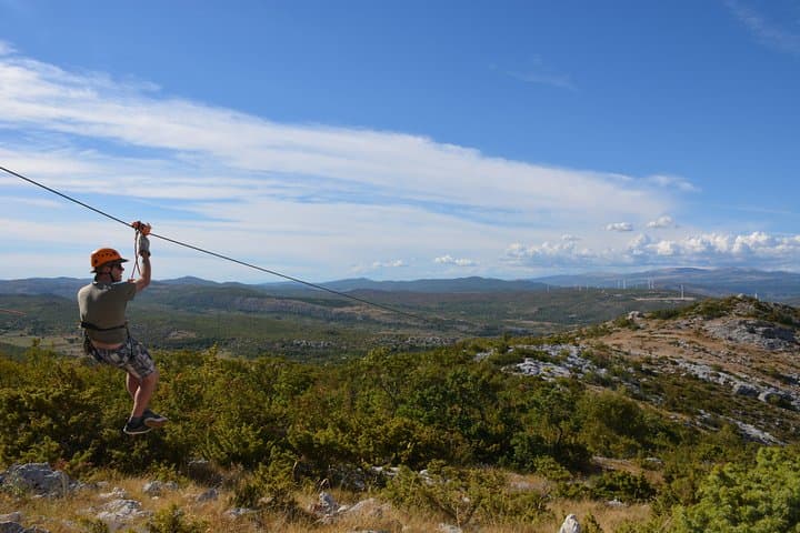 Split Zipline Adventure: 6-Line Zip Over Kozjak with Adriatic Views photo 5