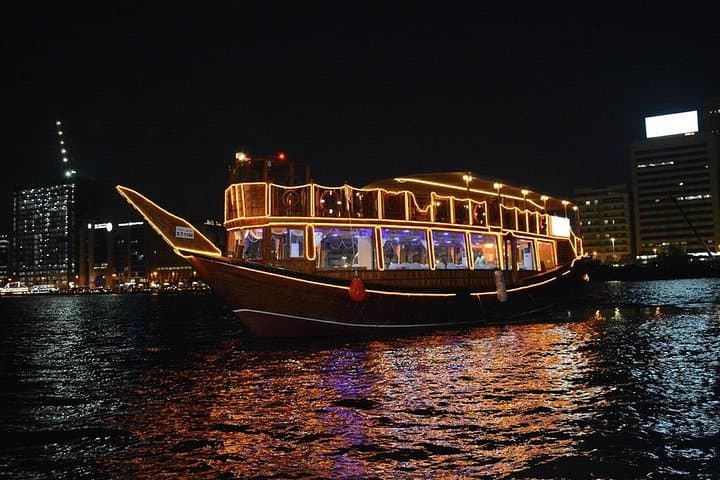 Dubai Marina Dhow Dinner Cruise: Skyline Views, Live Entertainment & Buffet photo 4