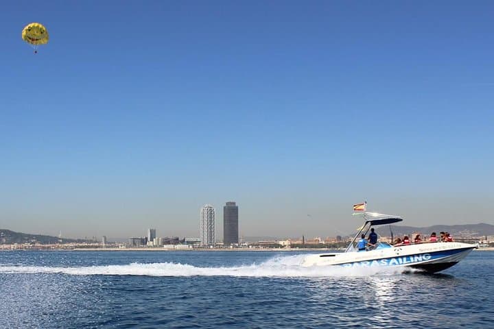 Barcelona Jet Ski and Parasailing Pack — 150m Mediterranean Views photo 5