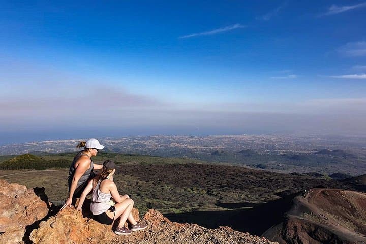 Etna Morning Tour 2000m: Silvestri Craters, Lava Cave & Zafferana Tasting photo 1