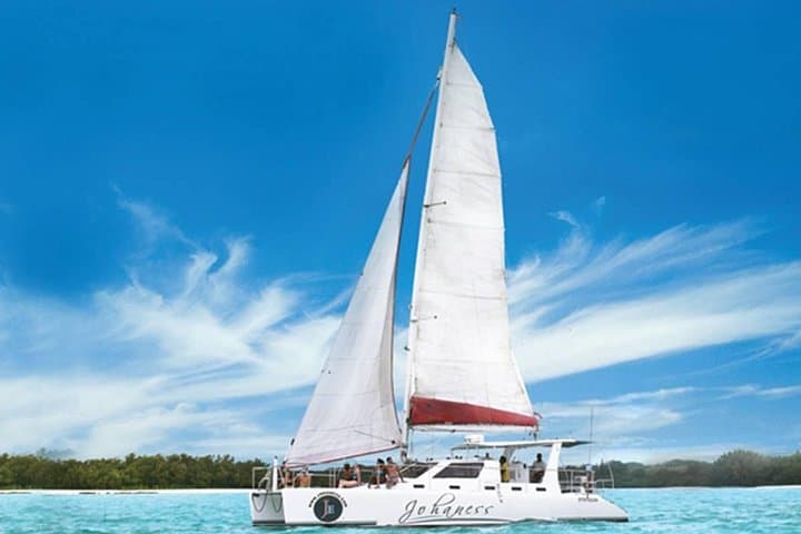 Ile aux Cerfs Catamaran: Full-Day Snorkel, Tube Rides & Grand River Waterfall photo 2