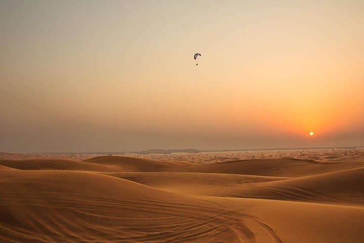 Sunset Dune Dinner Safari in Dubai — Dune Bashing, Camel Rides & Bedouin Camp