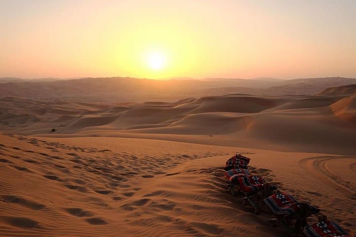 Sunset Dune Dinner Safari in Dubai — Dune Bashing, Camel Rides & Bedouin Camp photo 2