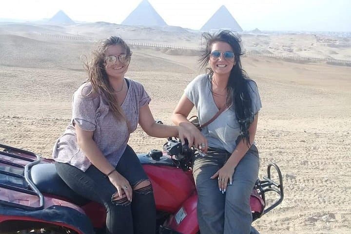 Giza Desert: Private 2-Hour Camel Ride and 1-Hour ATV Quad Tour photo 6